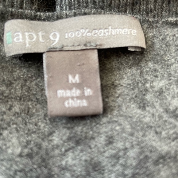 Apt9 100% cashmere side M - Picture 6 of 10